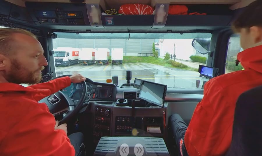 Berufsinfo-Video - WKO Berufe-VR: Berufskraftfahrer*in - Güterbeförderung